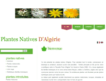 Tablet Screenshot of algerianativeplants.net
